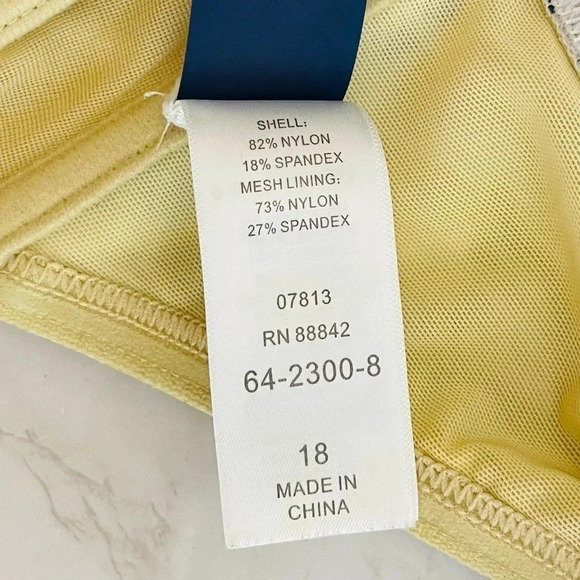 NWOT Swimsuits For All | Scout Underwire Bikini Top Tropical Floral TOP ONLY - Picture 10 of 11